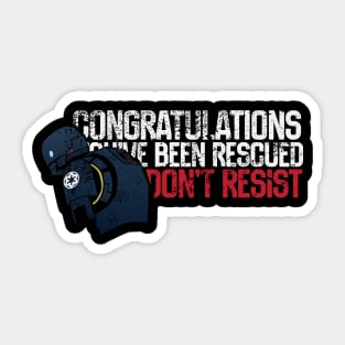 CONGRATULATIONS Sticker